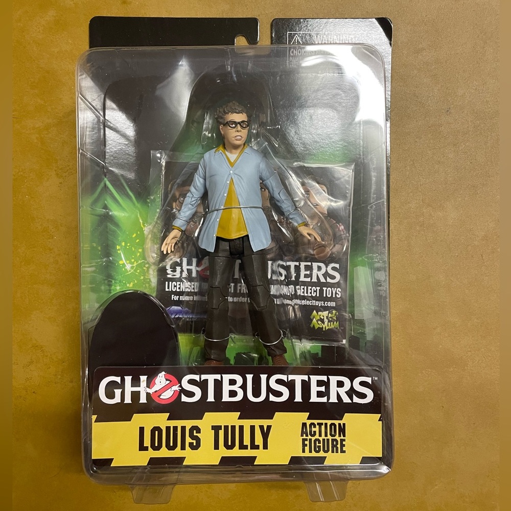 Ghostbusters Louis Tully 7” action figure by Diamond Select Toys NWT NRFB 🎉HP🎉